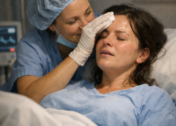 Тишина в родильном зале была пронзительной, лишь легкое дыхание Галины нарушало спокойствие