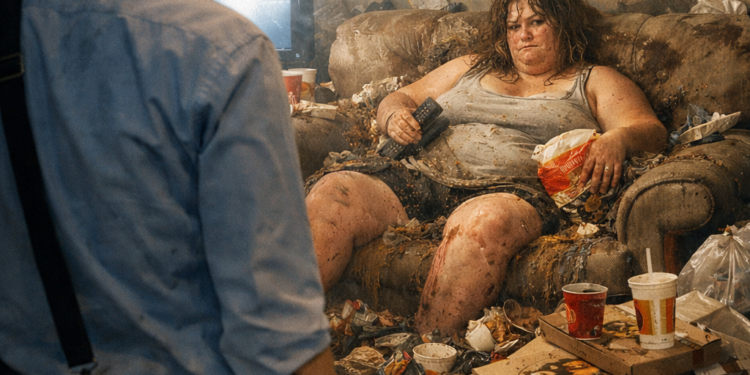 Командировка закончилась, а дома его ждал сюрприз