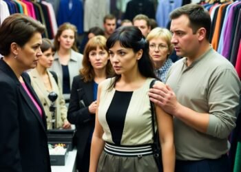 Женщина, видно же, что не ваш размер.