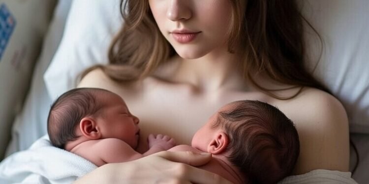 В свои 17 лет я должна была переживать о школьных экзаменах, но вместо этого я держу на руках два маленьких сердечка.