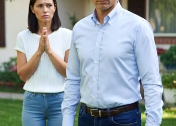 Мой супруг выбросил мой чемодан на газон