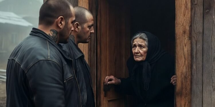 Пожилая одинокая женщина приютила четверых бывших заключённых всего на одну ночь