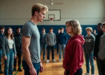 Школьный хулиган издевался над бедной ученицей перед всей школой и угрожал ей