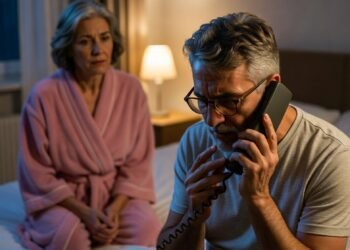 Проснувшись ночью, жена услышала тихий разговор на кухне