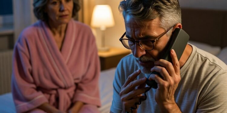 Проснувшись ночью, жена услышала тихий разговор на кухне