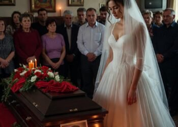 На похоронах моего мужа