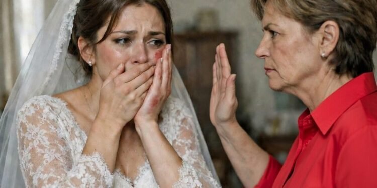 Свекровь ударила меня.