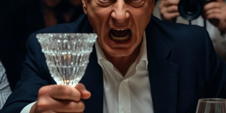 Муж дал мне несколько пощёчин при всех гостях