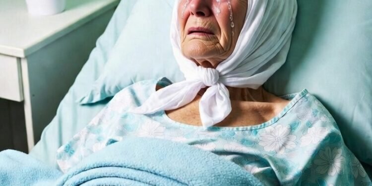 Пожилая женщина лежала в больнице совершенно одна, и никто не приходил её навестить