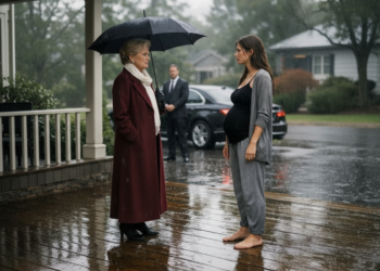 Мой муж выгнал меня на улицу и запер дверь