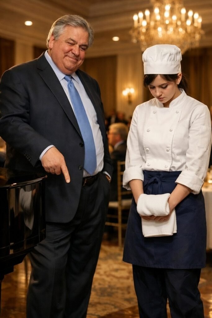 я подарю тебе этот ресторан, а если нет, вышвырну отсюда без копейки.