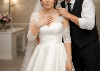 Невеста вышла в туалет на пару минут во время свадьбы