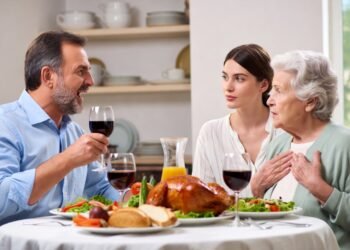 Муж объявил о разводе перед родней